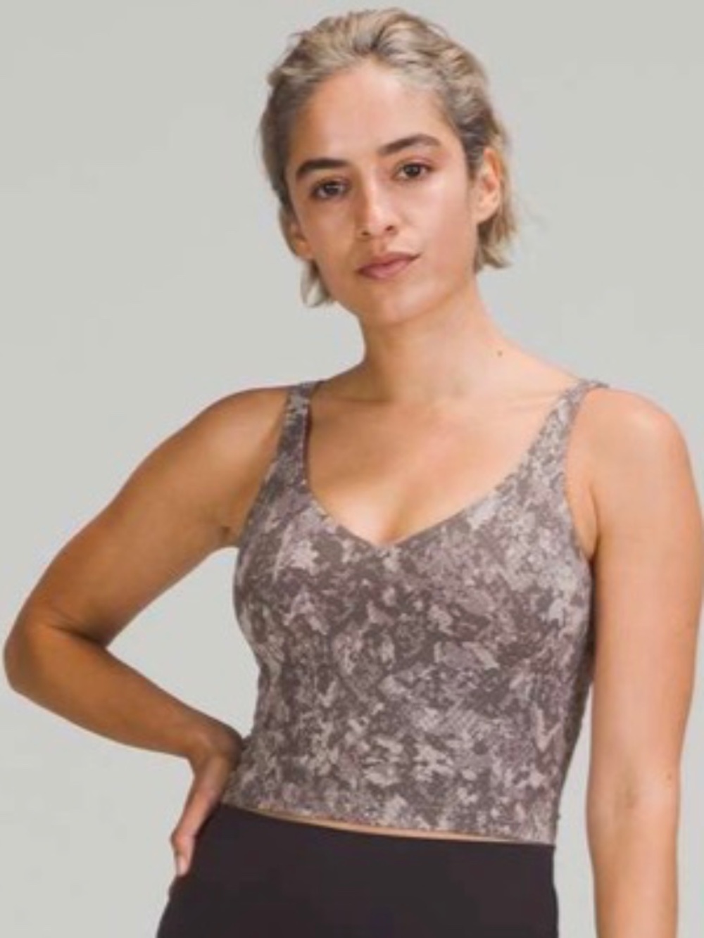 ⭐️ Lululemon Align Tank Top Hideaway Camo Lunar Rock Multi - size 6